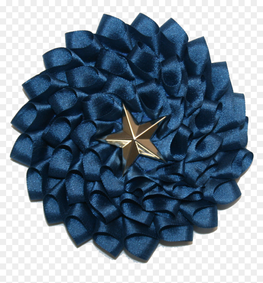 Texas Blue Star Cockade - Gordon Blue Cockade, HD Png Download - texas star png
