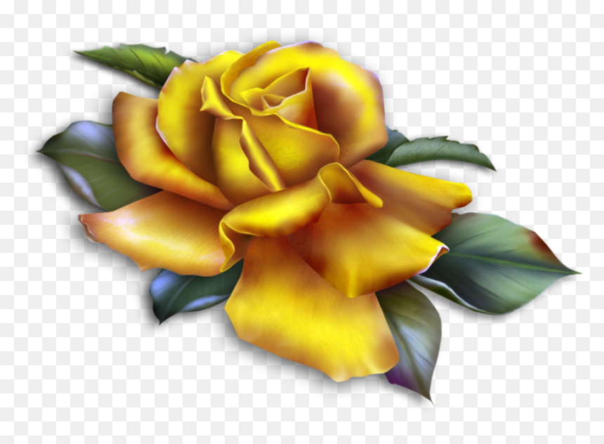 Clipart Yellow Roses , Png Download - Roses Clipart Yellow, Transparent Png - yellow roses png