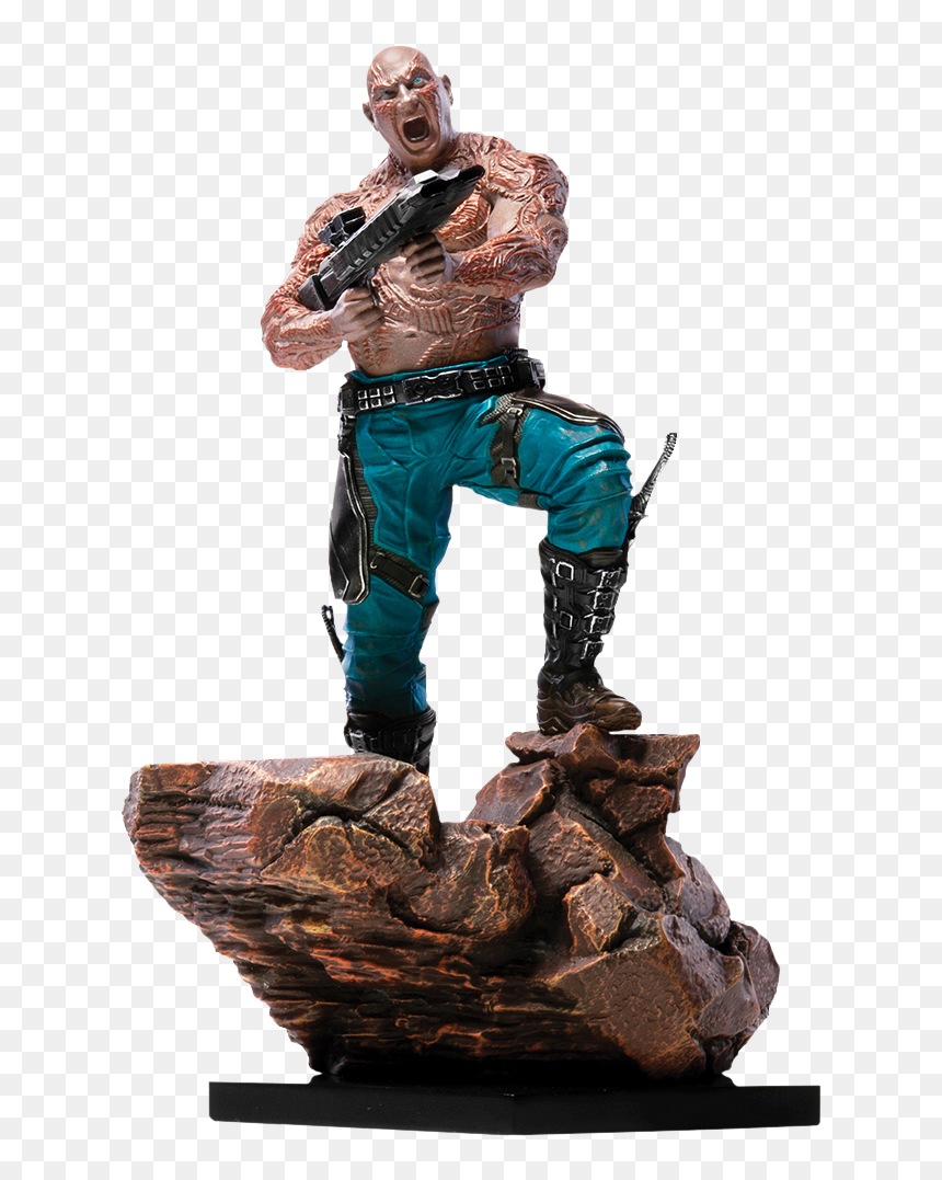 Iron Studios Infinity War Drax , Png Download - Drax Iron Studios 1 10 Infinity, Transparent Png - drax png