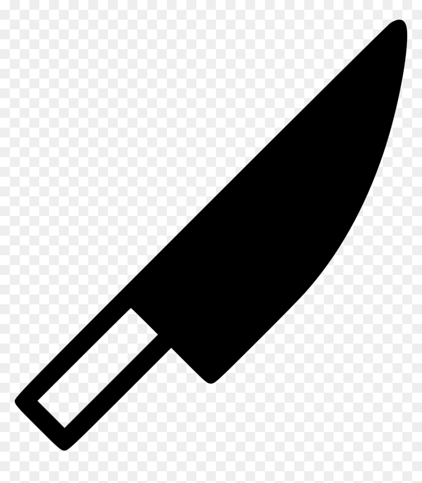 Slice Tool Knife Cut Chop Graphic Kitchen Comments - Knife Graphic Png, Transparent Png - kitchen knife png