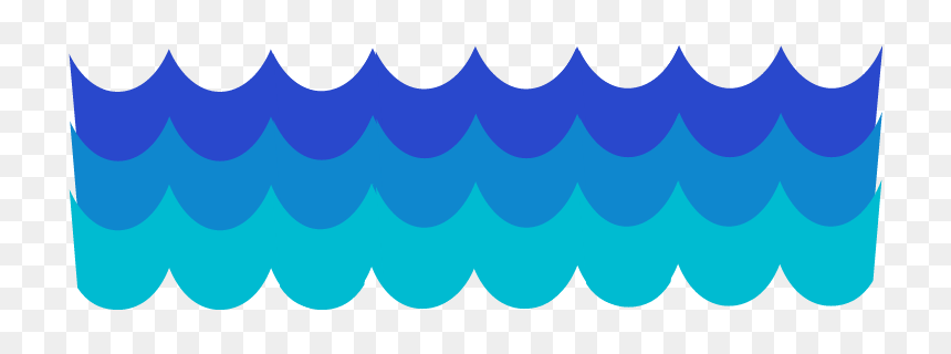 6 Kbytes, V - Clipart Waves, HD Png Download - sea waves png