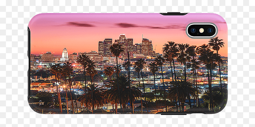 Picture Of City Series Case For Apple Iphone Xs Max, - Skyline, HD Png Download - los angeles skyline png