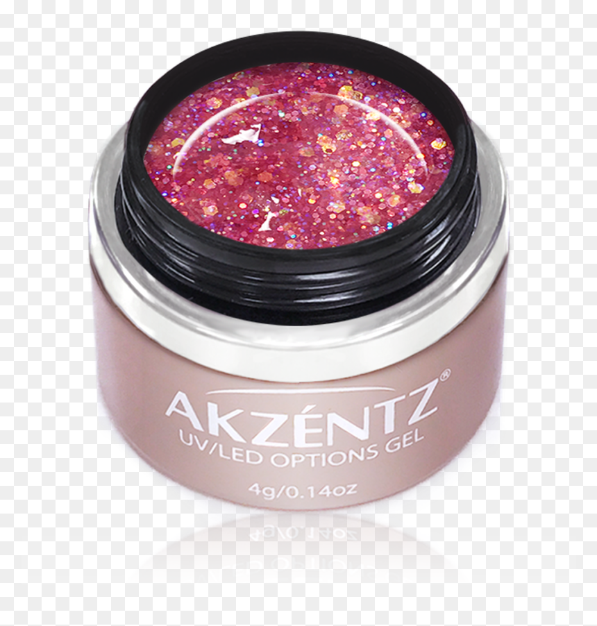 Akzentz Options Colour Gel Glitter Aurora Pink - Color Gel, HD Png Download - pink sparkles png
