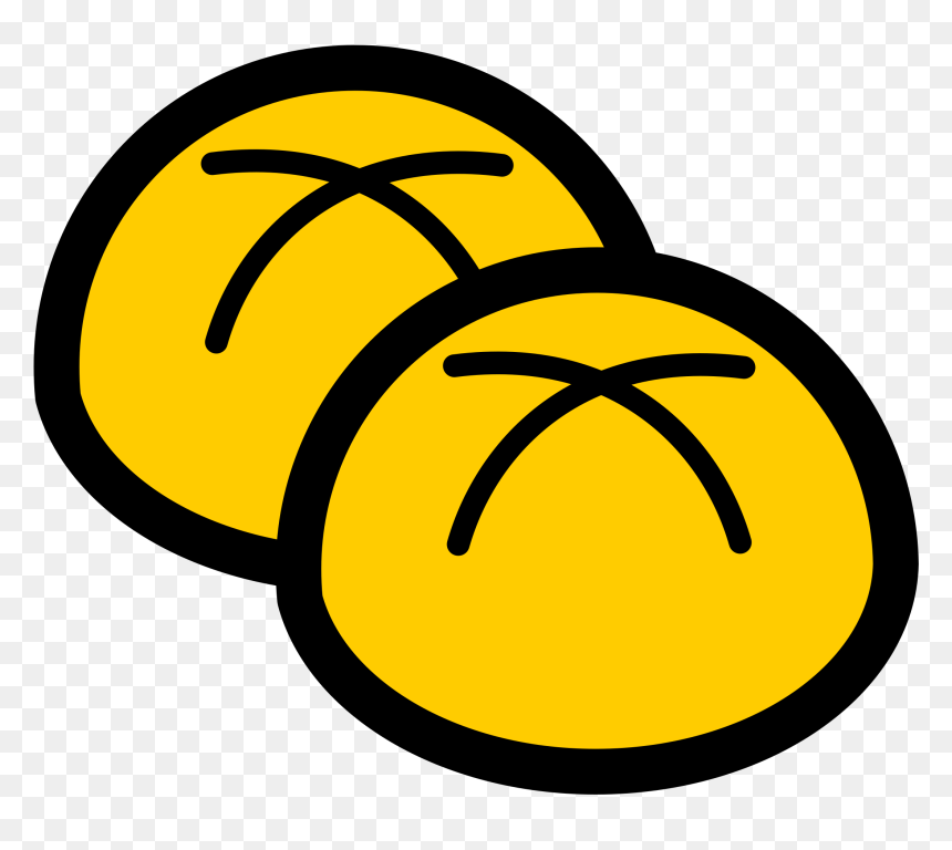 One Clipart Cinnamon Roll - Bun Clipart Black And White, HD Png Download - cinnamon roll png