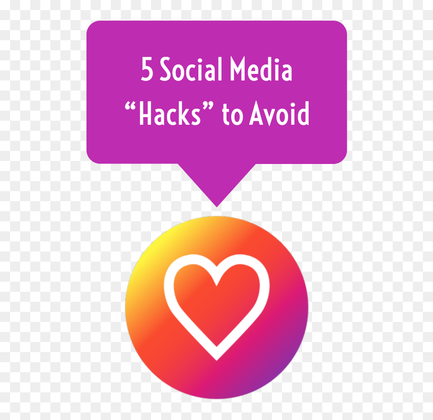 Transparent Facebook Instagram Twitter Png - Heart, Png Download - instagram heart png