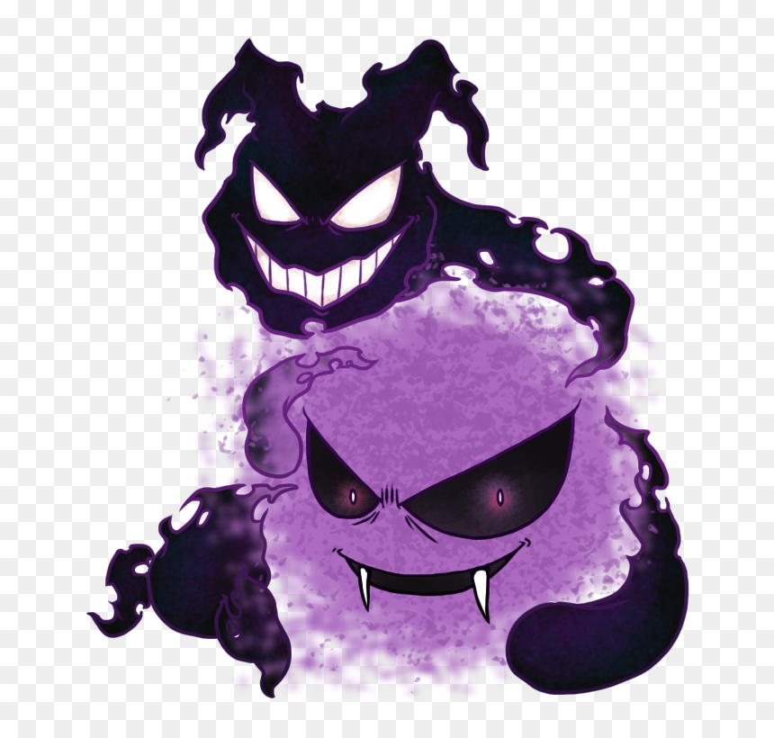Gastly Used Spite By Midnitez Remix - Pokémon, HD Png Download - gastly png