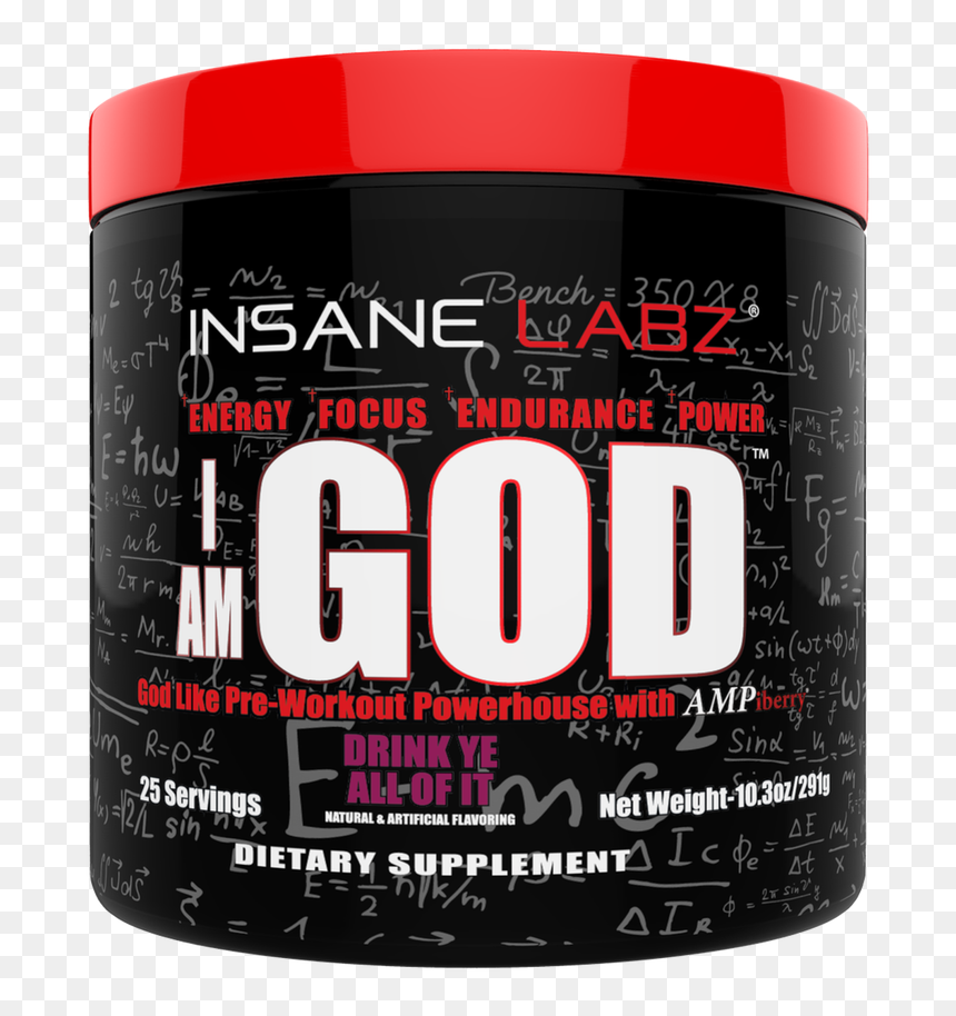 Picture - Insane Labz I Am God, HD Png Download - cinch gaming png