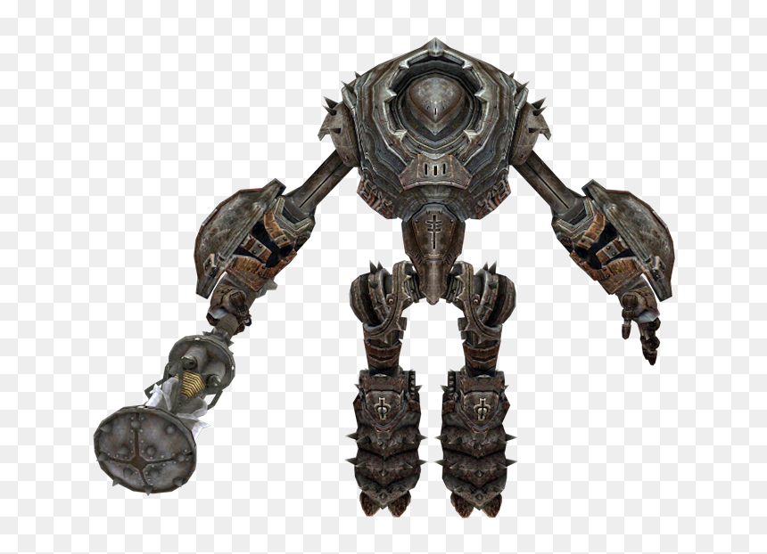 Download Zip Archive - Infinity Blade Iron Golem, HD Png Download - golem png