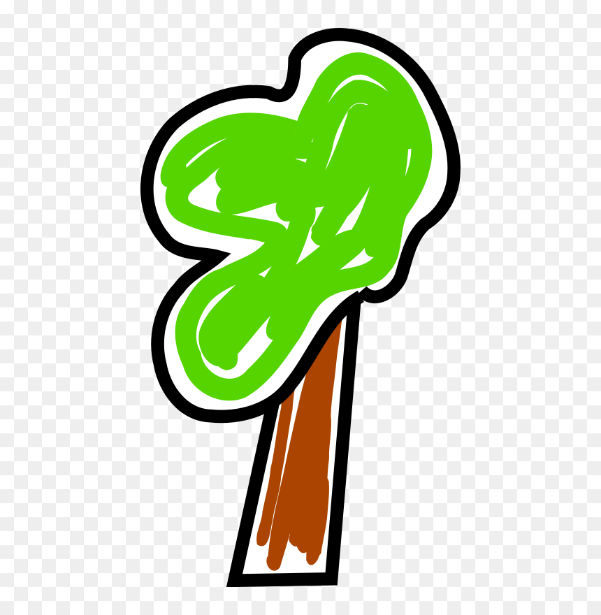 Tree-arbol - Arbol Dibujado Por Un Niño, HD Png Download - arbol png