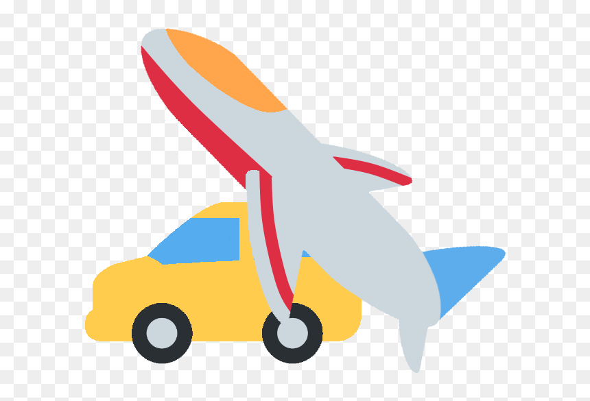 Airplane, HD Png Download - airplane emoji png