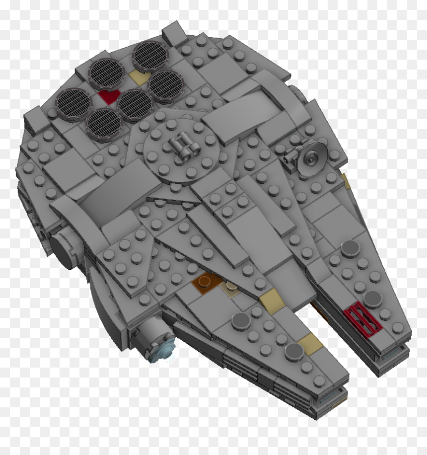 Moc Millenium Falcon - Millennium Falcon, HD Png Download - millenium falcon png