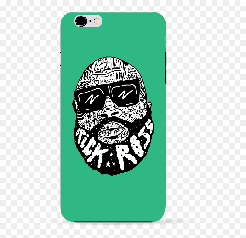 Coque Iphone 6 Rick - Rick Ross Art, HD Png Download - rick ross png