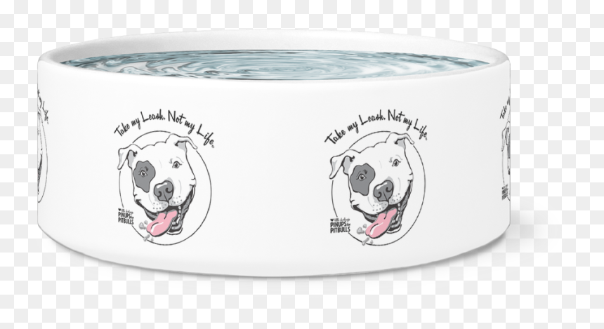 I"m The Top Dog Novelty Dog Bowl, For Puppies And Adults - Bull And Terrier, HD Png Download - dog bowl png