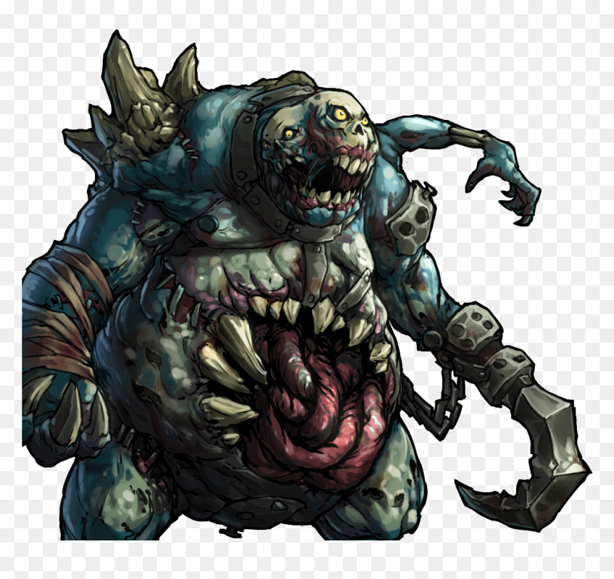 Gems Of War Wikia - Flesh Golem, HD Png Download - golem png