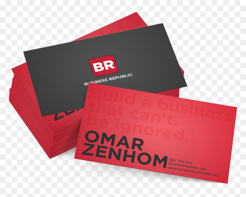 Omar Business Card Rendered - Visiting Card For Host, HD Png Download - business card png