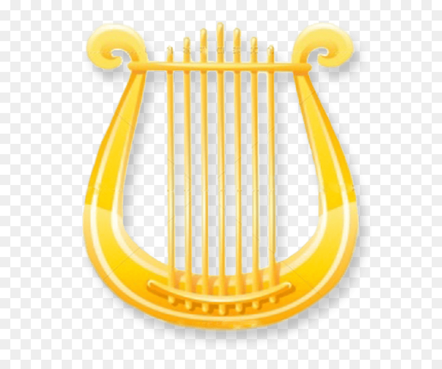 Free Png Harp Png Images Transparent - Golden Lyre, Png Download - harp png