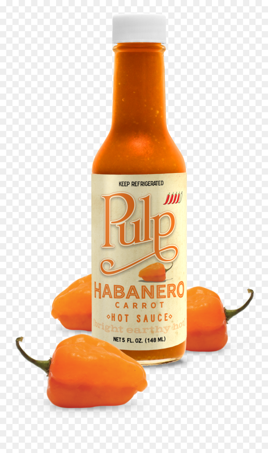 Pulp Bottle Habanero, HD Png Download - hot pepper png
