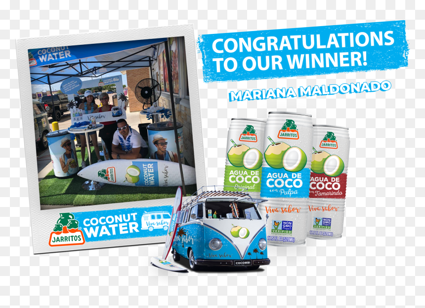Jarritos Coconut Water Cruise Sweepstakes , Png Download - Banner, Transparent Png - jarritos png