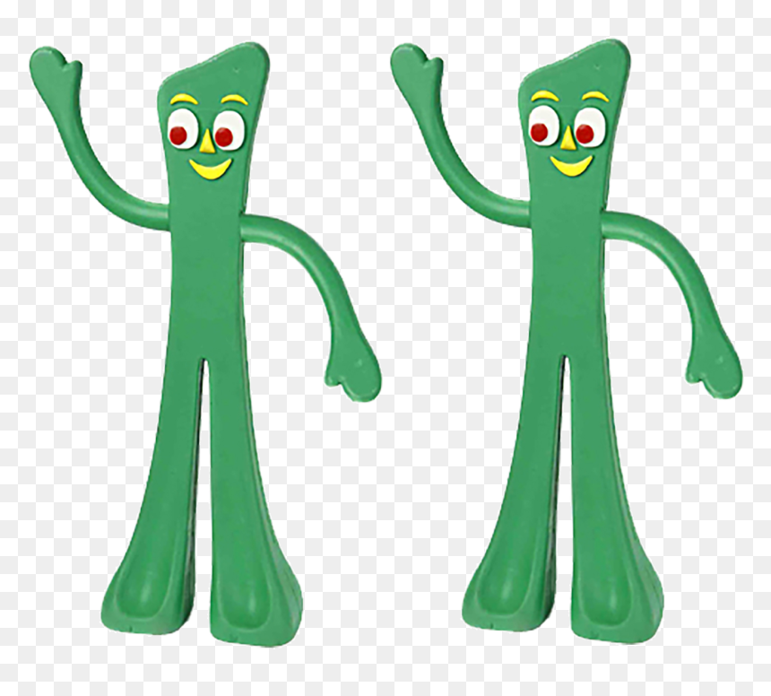 Multipet Gumby Rubber Toy Dogs Size - Transparent Gumby Png, Png Download - rubber chicken png