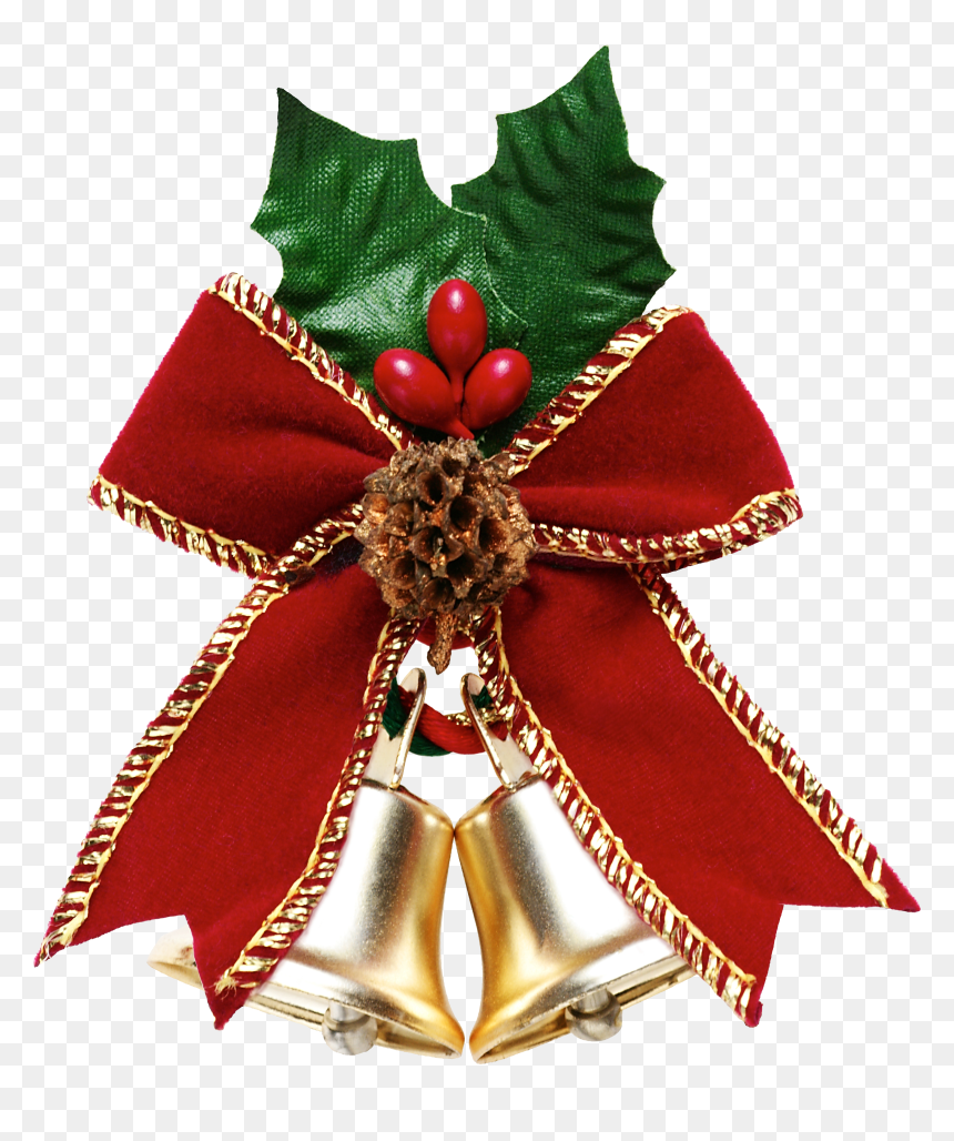Christmas Bell Png - Рождество Бантик Png, Transparent Png - christmas bells png