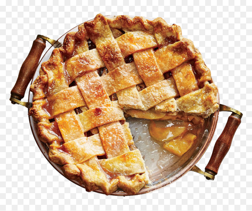 Apple Lattice Cake Png Background - Types Of Pies, Transparent Png - apple pie png