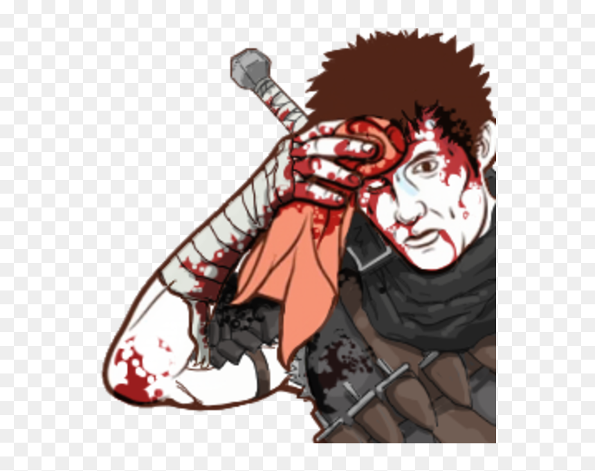 420kib, 600x600, Fbf - Guts X Griffith, HD Png Download - guts png