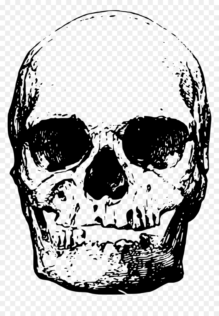 หัว กะโหลก Png, Transparent Png - evil skull png