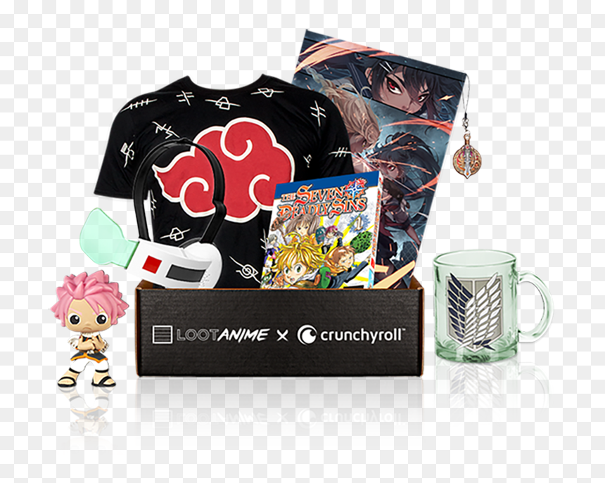 Loot Anime Crunchyroll, HD Png Download - loot crate logo png