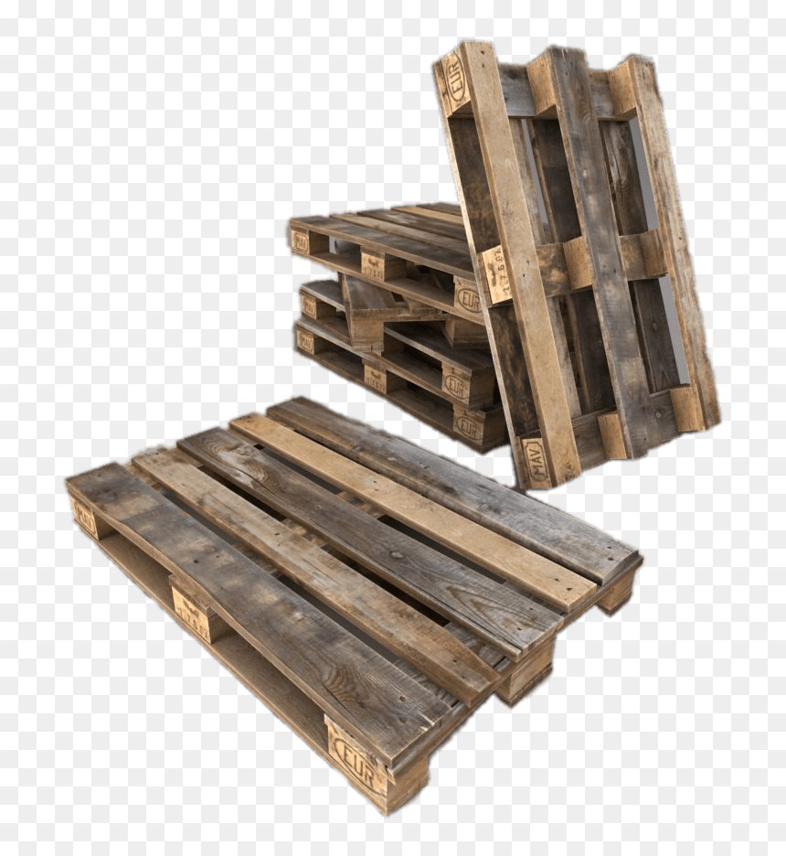 Old Wooden Pallet Png, Transparent Png - pallet png
