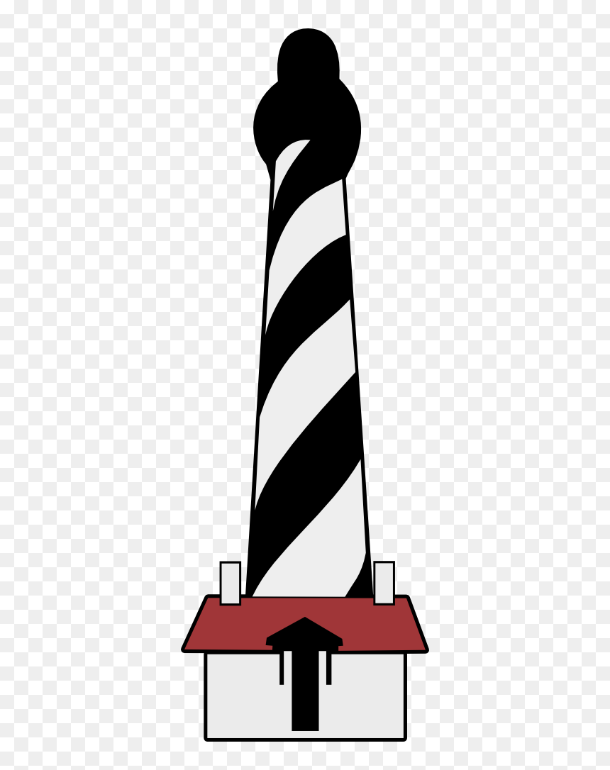 Silhouette Clipart Lighthouse - St Augustine Lighthouse Svg, HD Png Download - lighthouse silhouette png