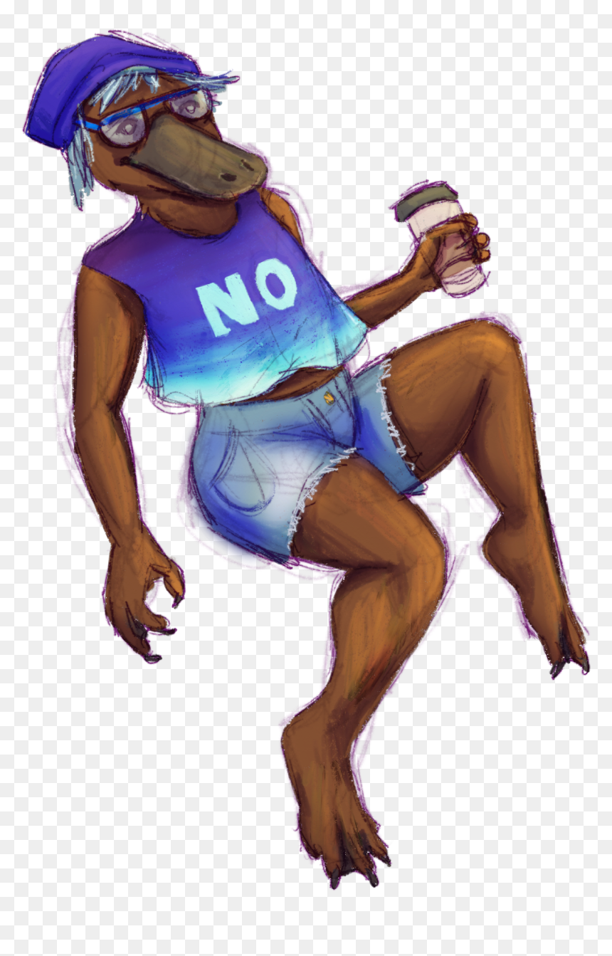Platypus , Png Download - Hipster Platypus, Transparent Png - platypus png