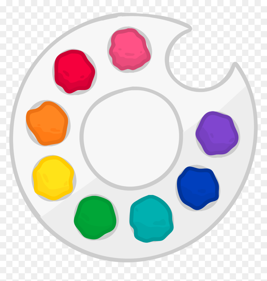 Paint Palette Png - Palette, Transparent Png - pallet png