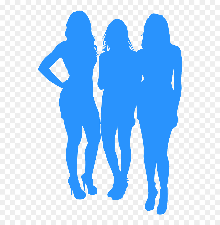 Silhouette, HD Png Download - model silhouette png