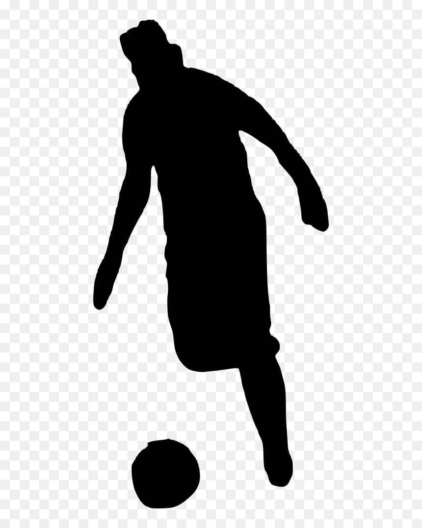 Free Png Football Player Silhouette Png Images Transparent - Portable Network Graphics, Png Download - football player silhouette png