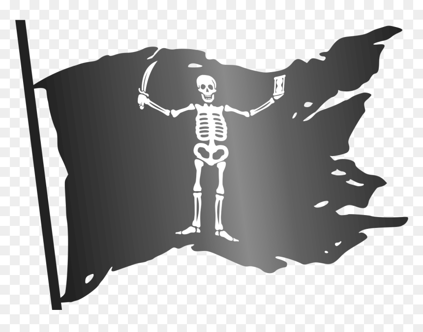 Transparent Background Pirate Clipart, HD Png Download - jolly roger png
