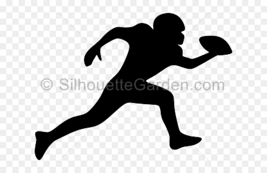 Football Player Silhouette , Png Download - Illustration, Transparent Png - football player silhouette png