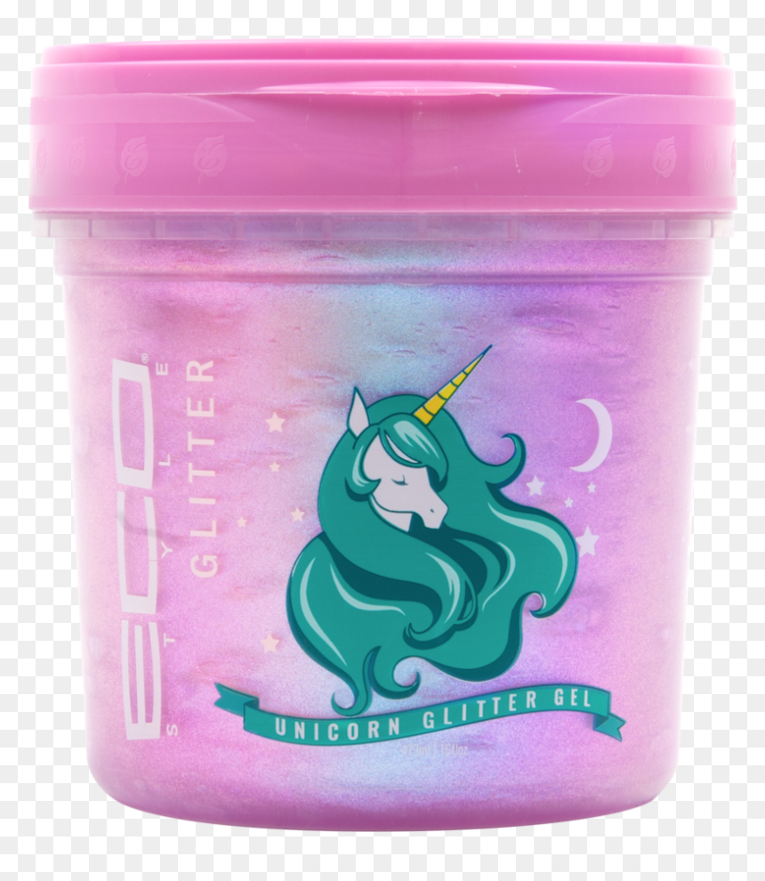 Eco Style Unicorn Glitter Gel - Eco Unicorn Glitter Gel, HD Png Download - pink sparkles png