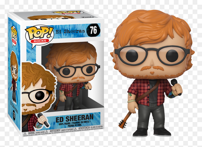 Pop Rocks Ed Sheeran , Png Download - Ed Sheeran Funko Pop, Transparent Png - ed sheeran png