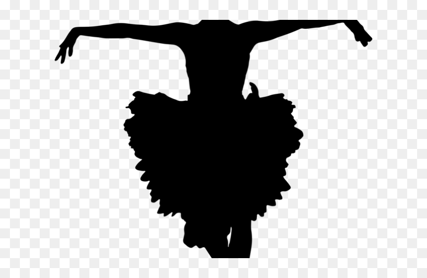 Drawn Ballet Ballerina Silhouette - Drawing Visual And Performing Arts, HD Png Download - ballerina silhouette png
