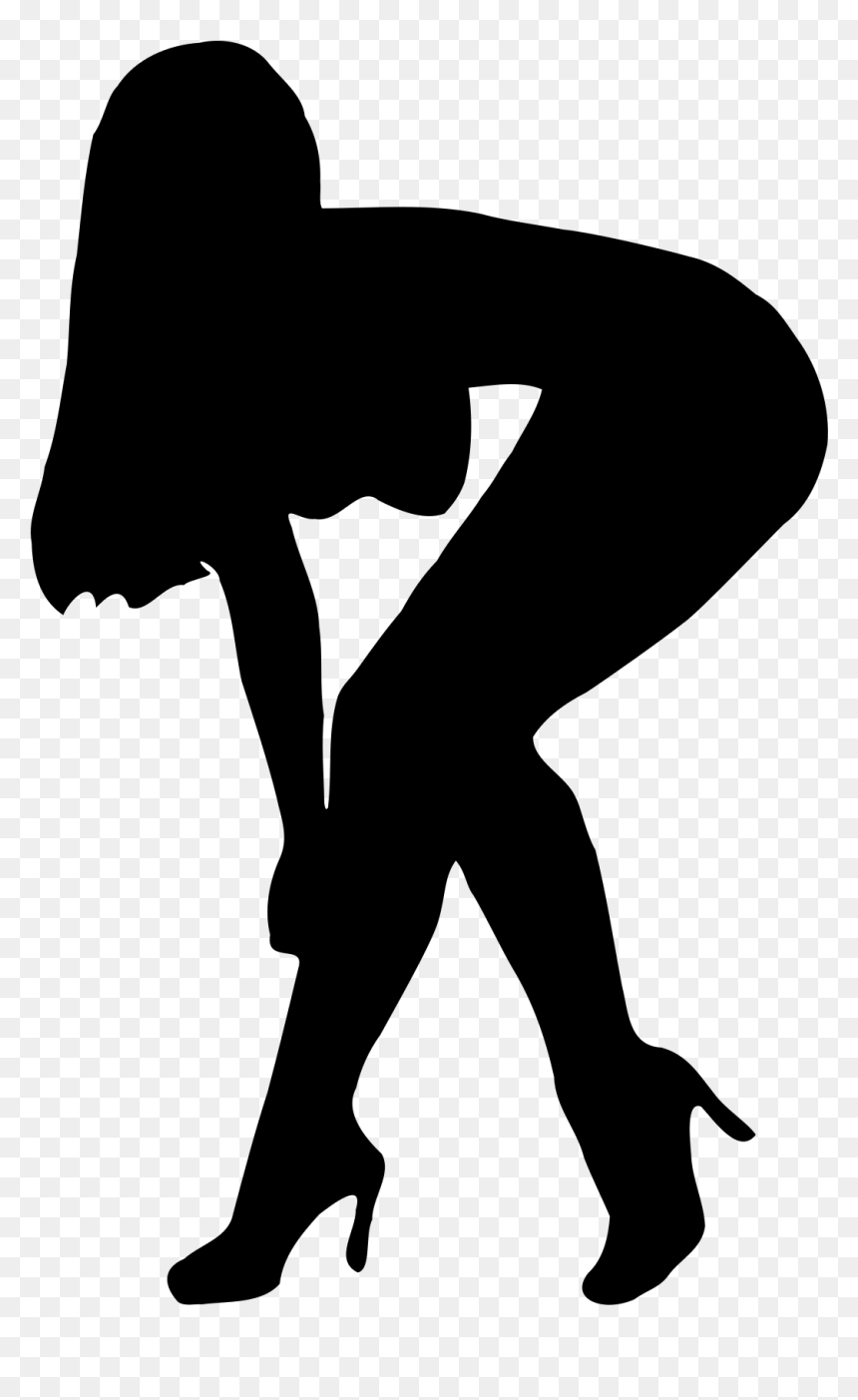 Woman Silhouette 39 Clip Arts - Your Mom Clipart, HD Png Download - model silhouette png