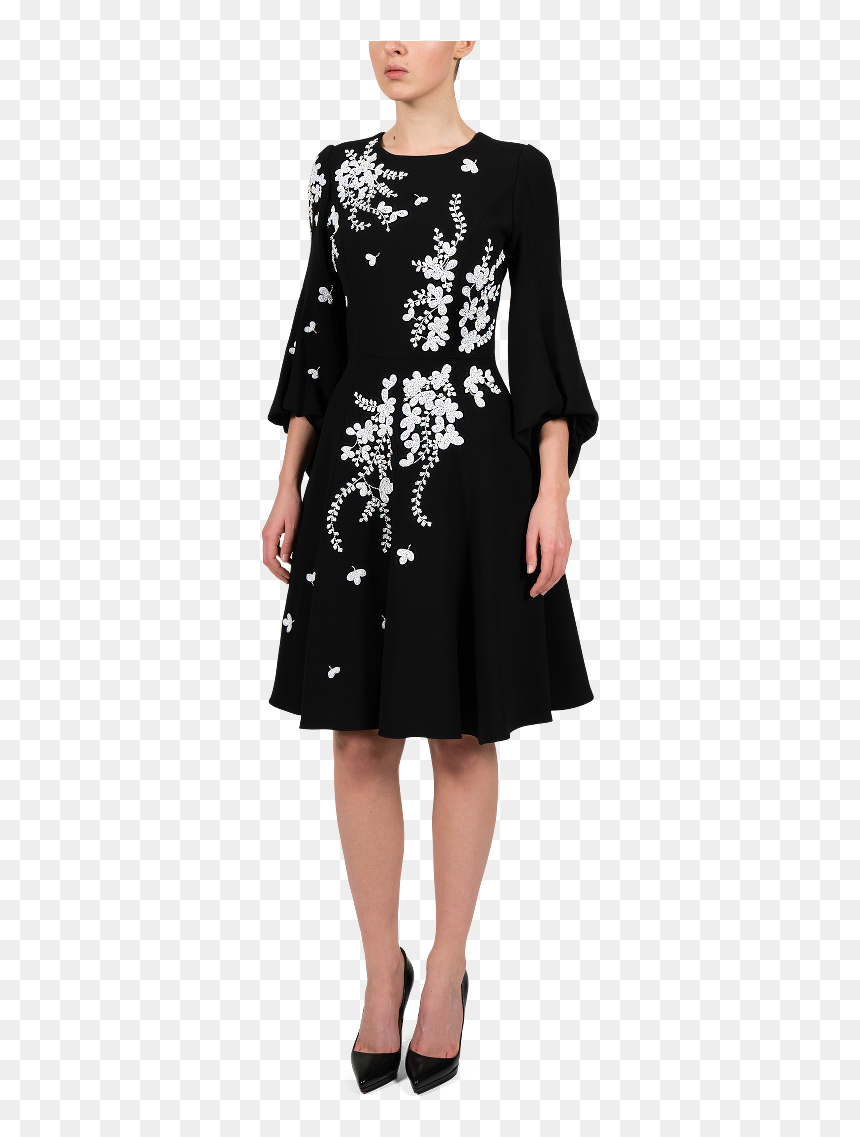 Transparent Cocktail Silhouette Png - A-line, Png Download - model silhouette png