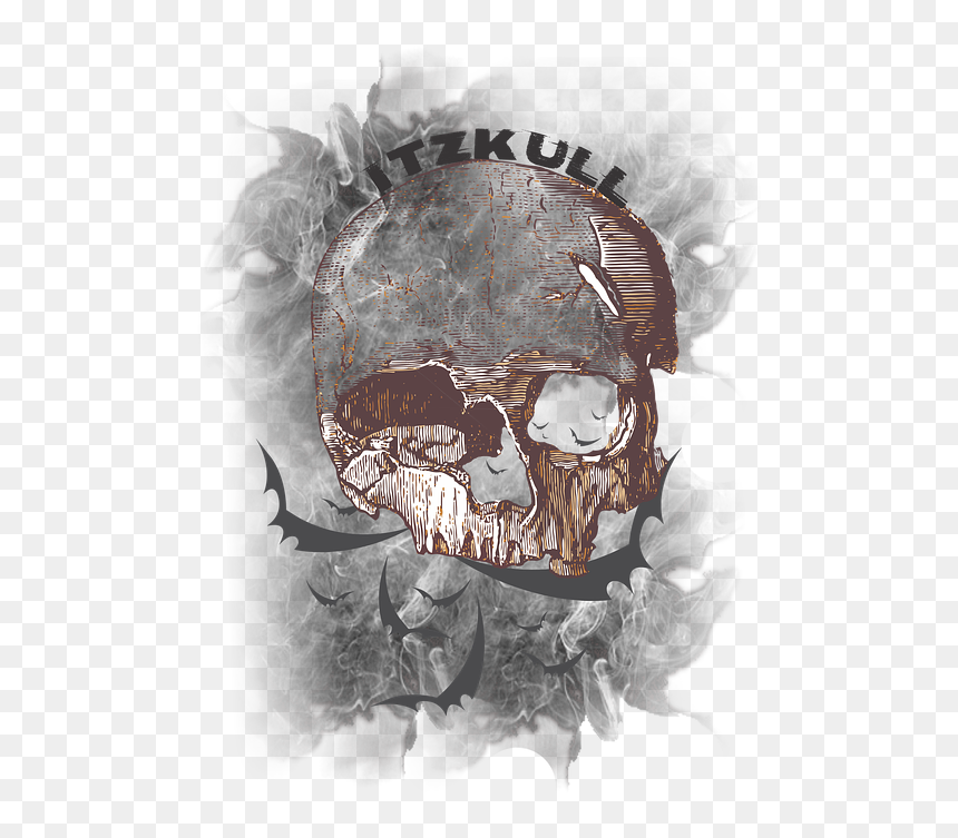 Illustration, HD Png Download - sombra skull png
