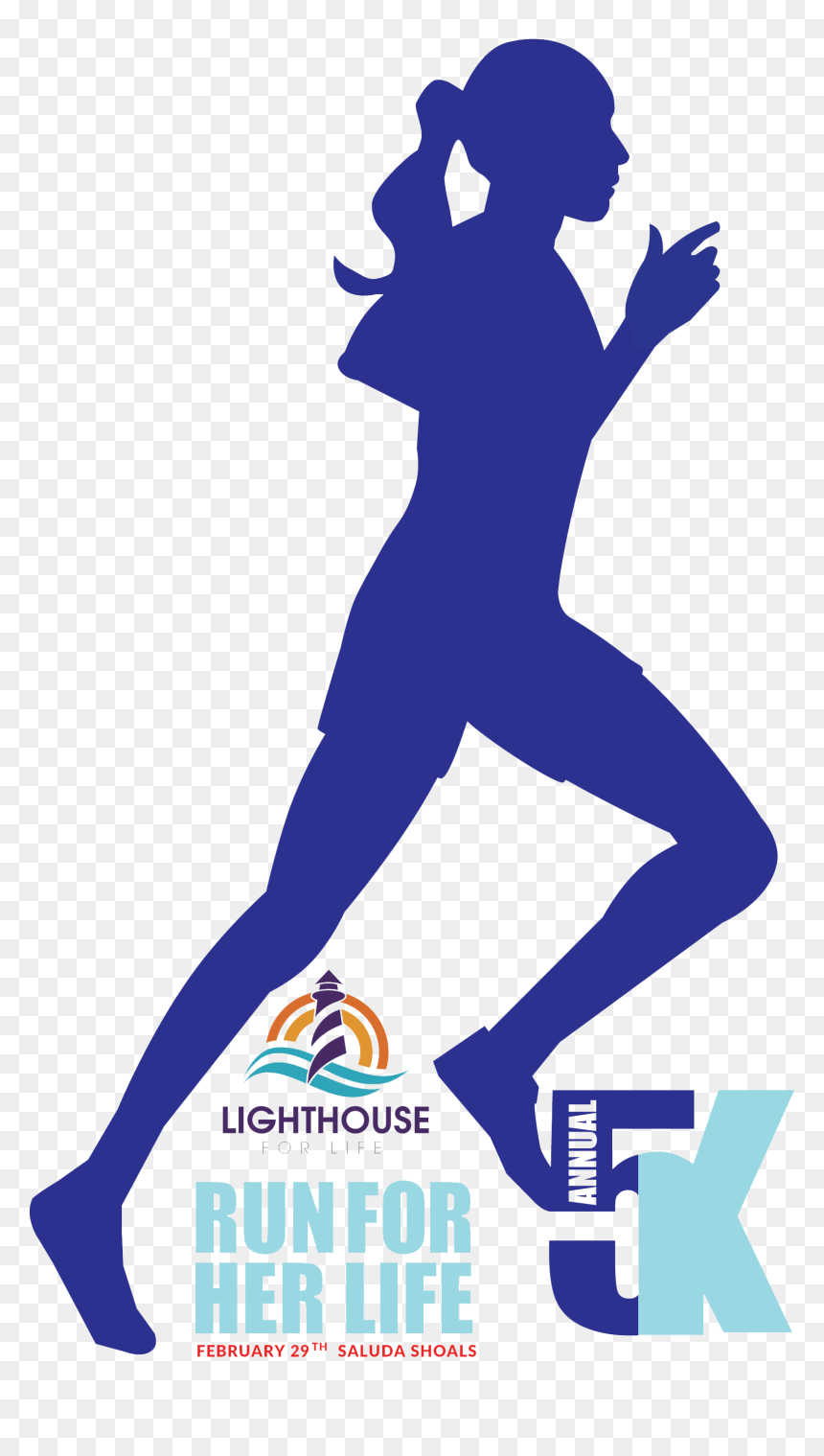 National Women's Health And Fitness Day, HD Png Download - lighthouse silhouette png
