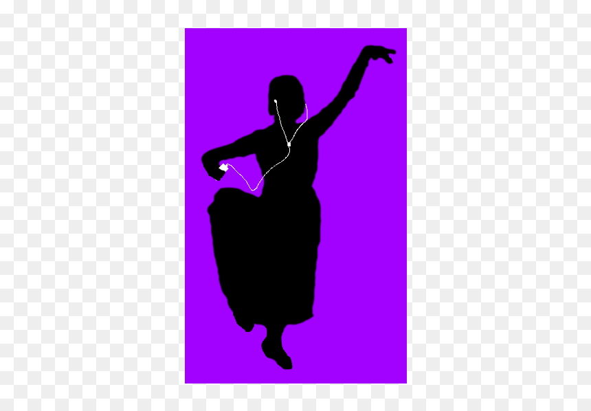 Arabesque Vector Ballerina Silhouette - India Dance Silhouette Png, Transparent Png - ballerina silhouette png