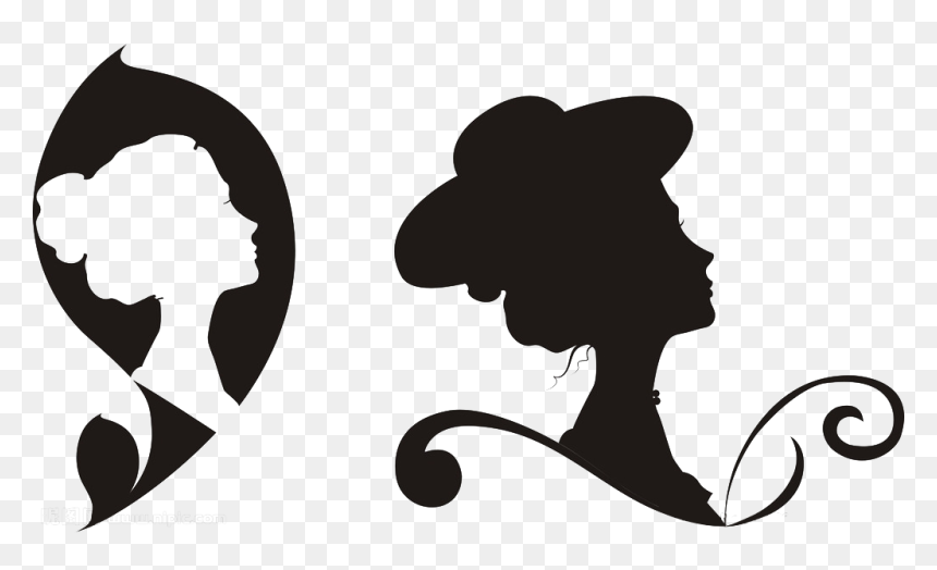 Goddess Silhouette Mirror Png Download - Cosmetology Logo Png, Transparent Png - goddess png