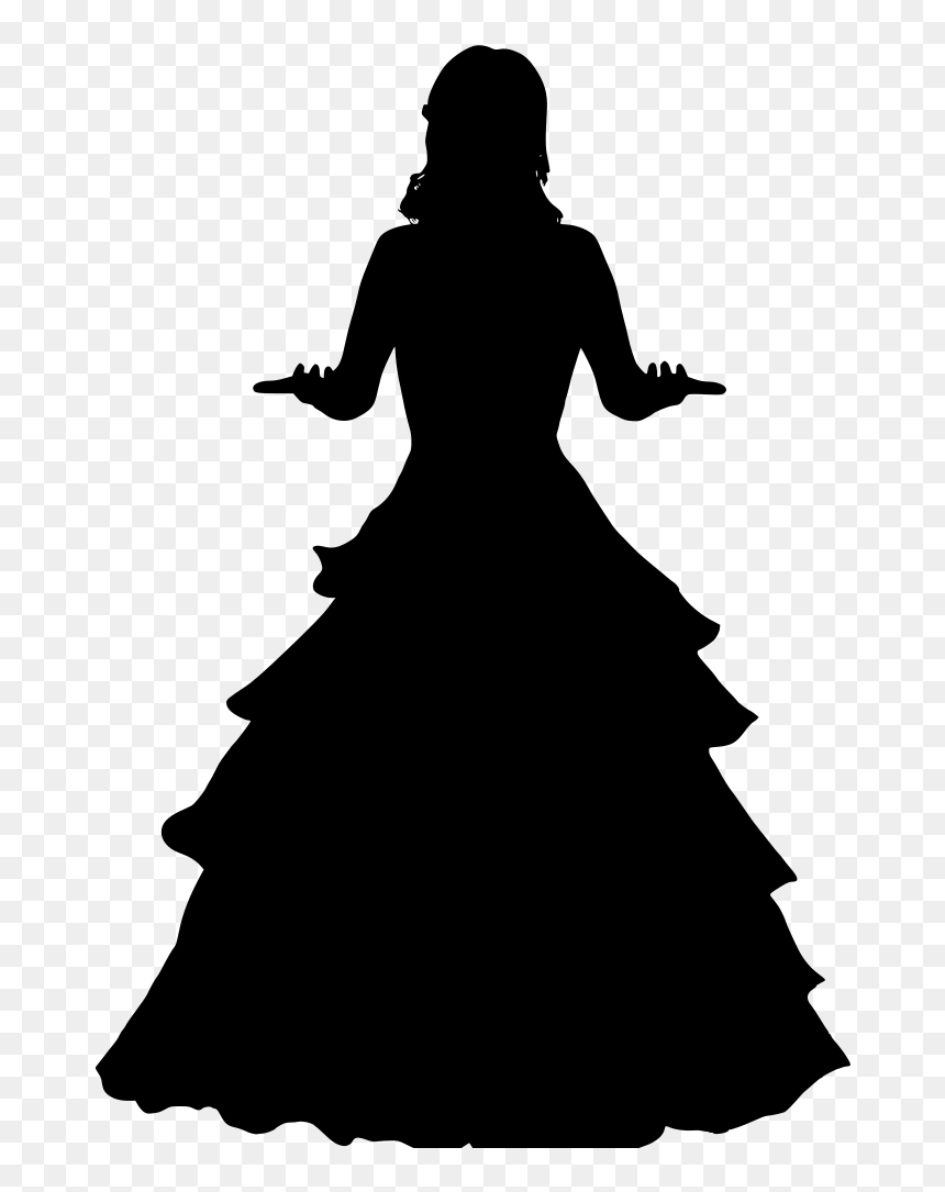 Clothing, HD Png Download - model silhouette png