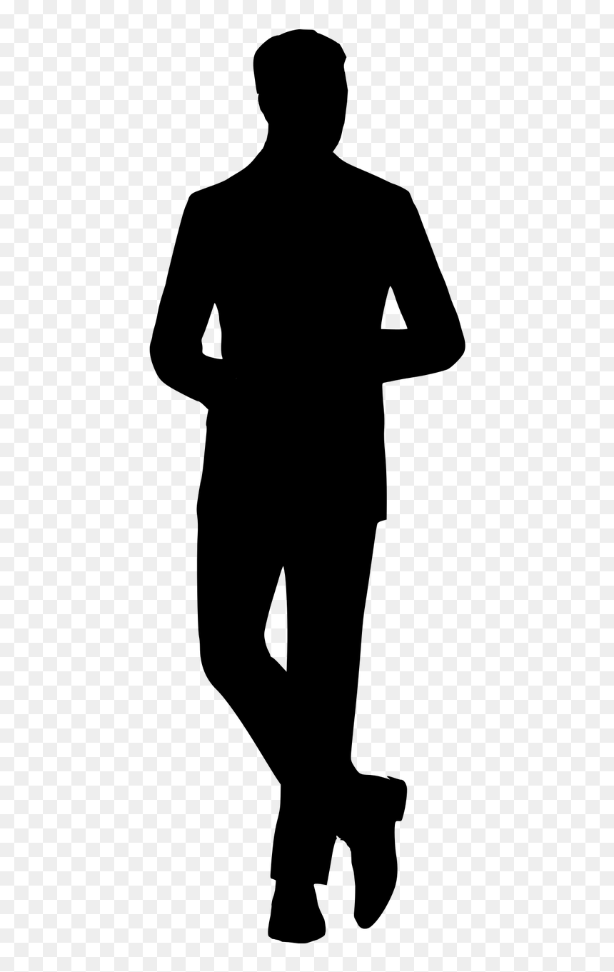 Man Model Silhouette, HD Png Download - model silhouette png