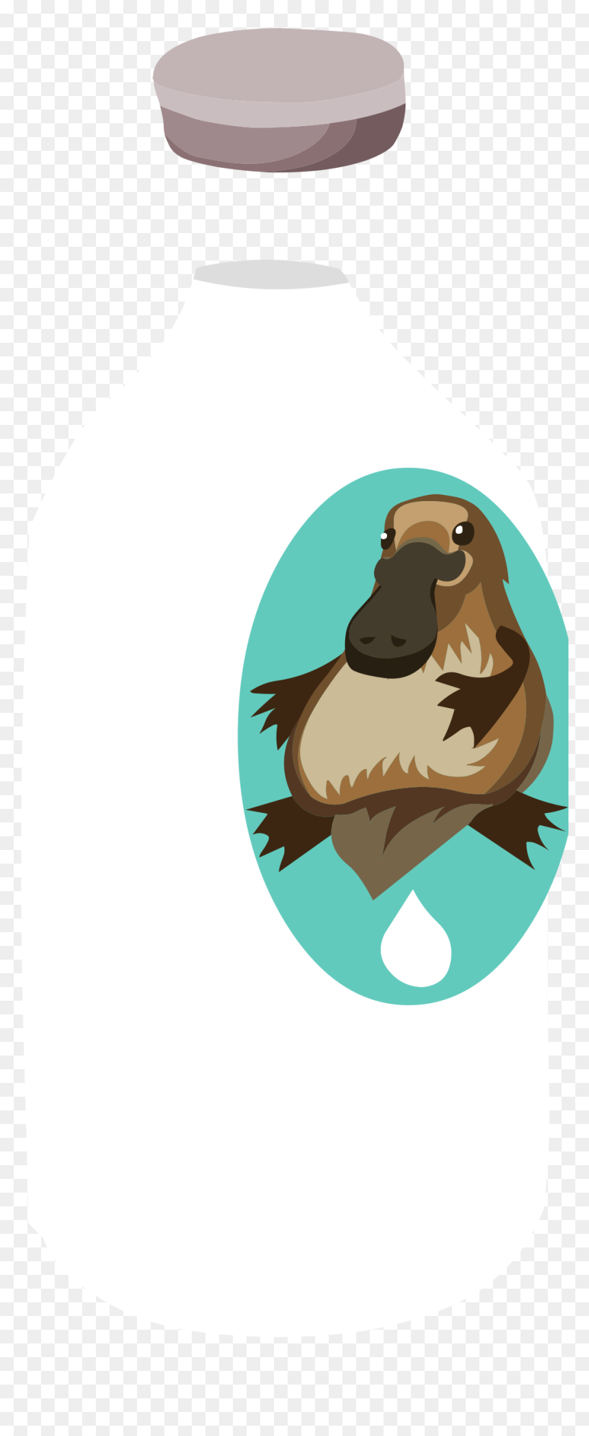 This Free Icons Png Design Of Misc Milk Platypus , - Punxsutawney Phil, Transparent Png - platypus png