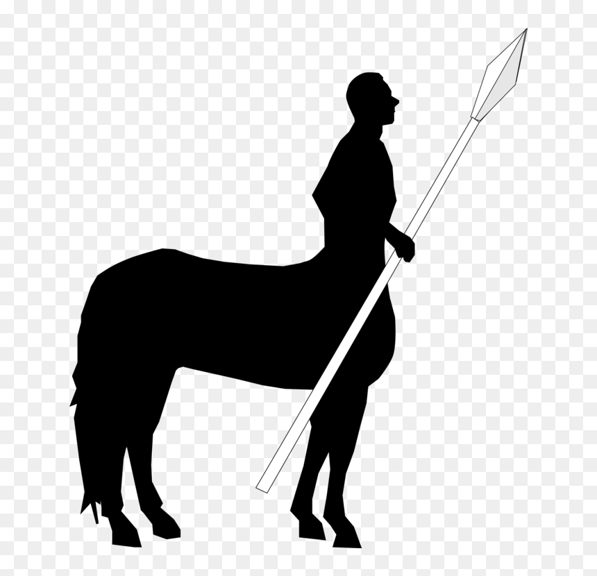 Standing,line Art,silhouette - Cowboy Horse Rope Png, Transparent Png - cowboy silhouette png