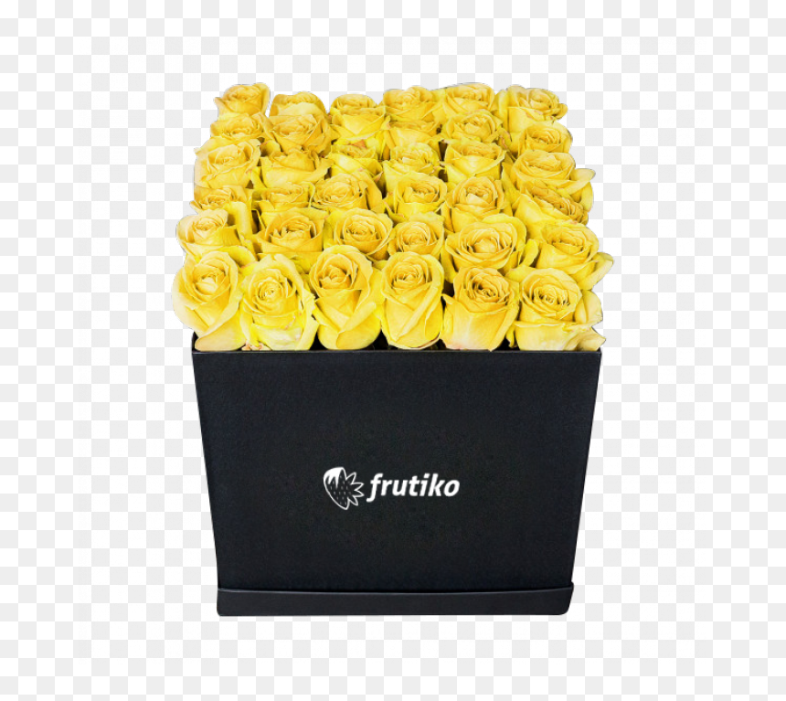 Black Box Of Yellow Roses - Mysuru Sand Sculpture Museum, HD Png Download - yellow roses png